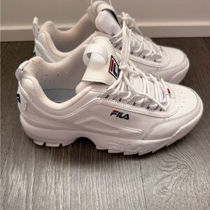 FILA Women’s Chunky White Sneakers